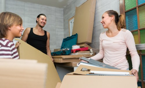 A local man with a van helping with a residential move in Primrose Hill