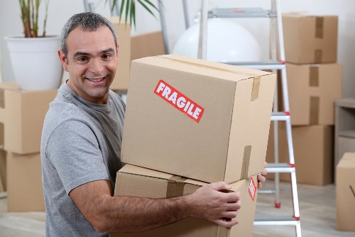 Residential moving service in Primrose Hill street setting