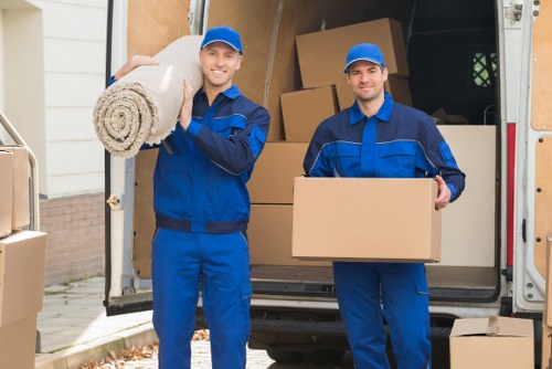 Packing and loading process for a local Primrose Hill move
