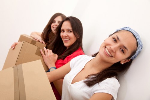 Man and van moving service in Primrose Hill near residential streets