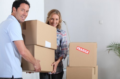Prepared removals van for homes and businesses around Primrose Hill